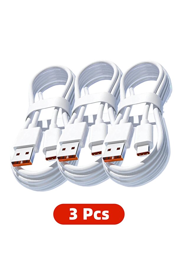 Type-C to USB-A 1 M 3 Pcs 3/5PCS Quick Charging Cable 120W 10A USB A To Type C Fast Charger High-spe
