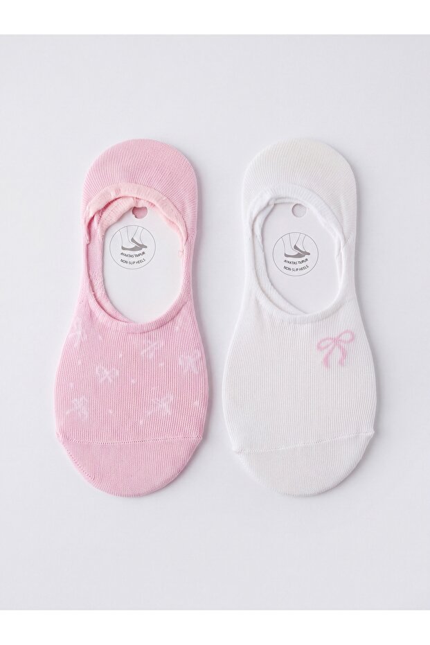 2 Pairs of Women's Ballerina Socks