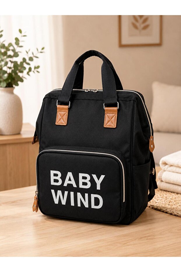 Mother Baby Care Backpack, Very Useful Bag with Thermal Bottle Holder
