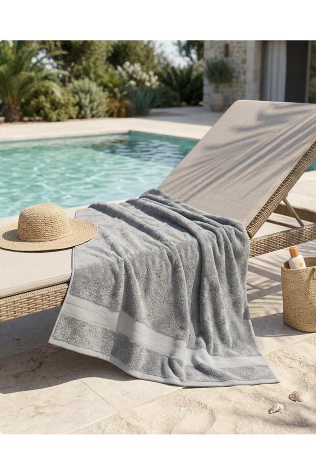 Sunbed Beach Towel (100X200 Size/100% Cotton)