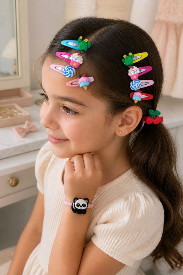 Eight Piece Children's Buckle Set