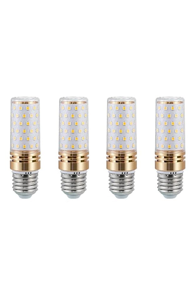 E27 LED Bulbs 9W, 100W Equivalent, Warm white 3000K, 1000LM Large Edison Screw Light Bulbs, 360° Beam Angle, E27 Corn Bulbs for Home Lamp, Non-Dimmable, 4 Pack