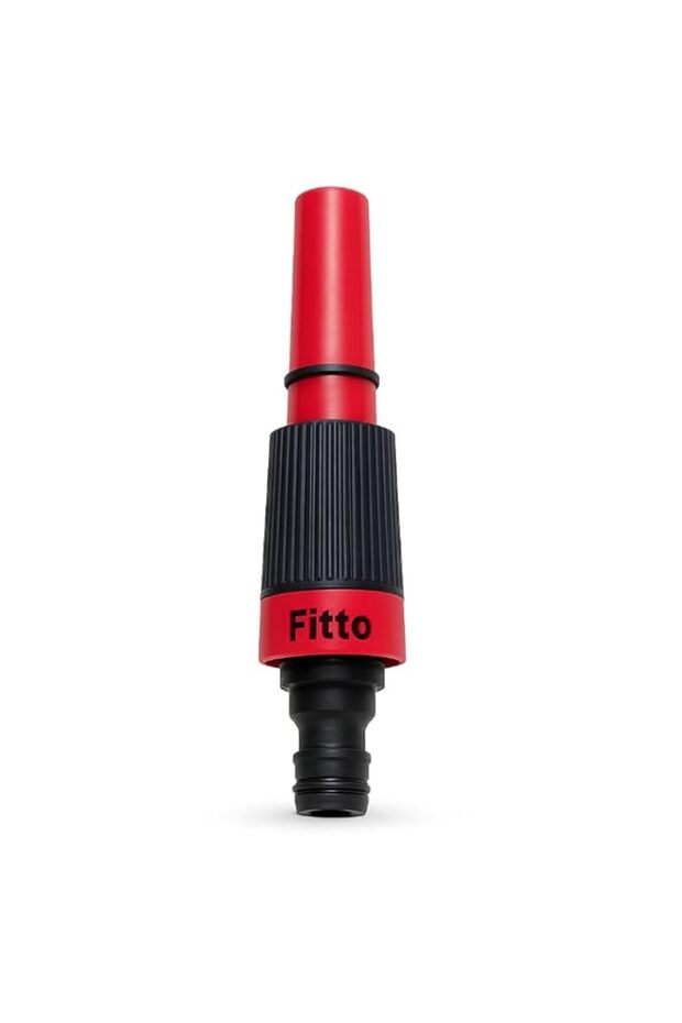 Fitto Adjustable Garden Hose Nozzle with Easy Grip and Flow Control