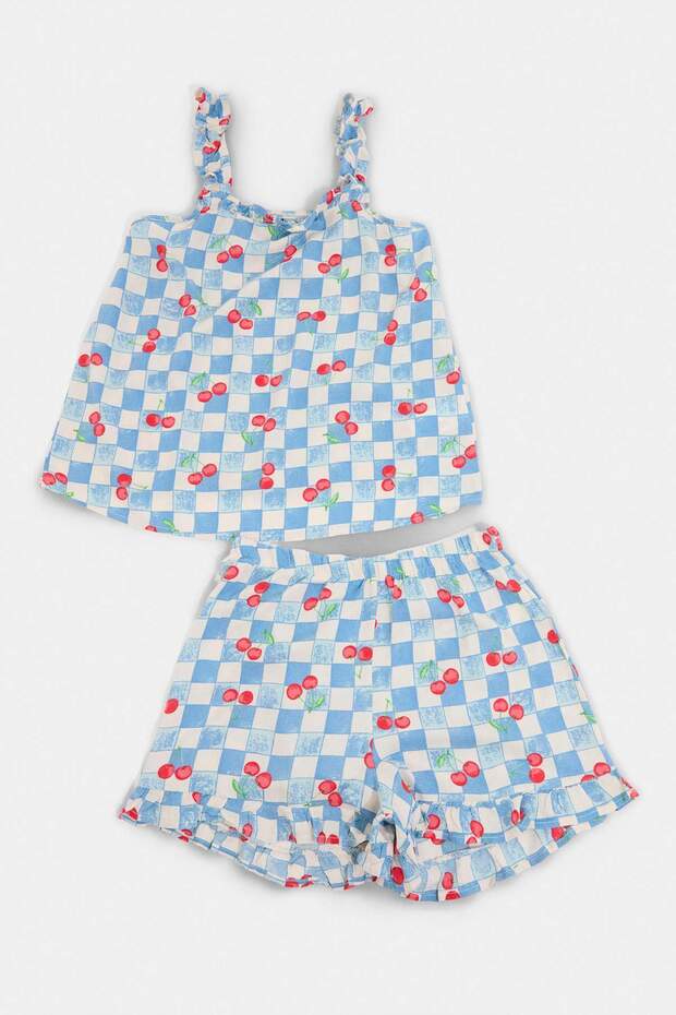 Mavi More Sustainable Viskon Dokuma Pijama Takımı THMSS26PT00223 - 5