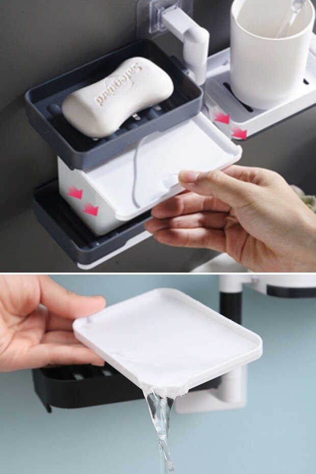 ® Multiple Soap Holder Functional Bathroom Soap Dish - 6