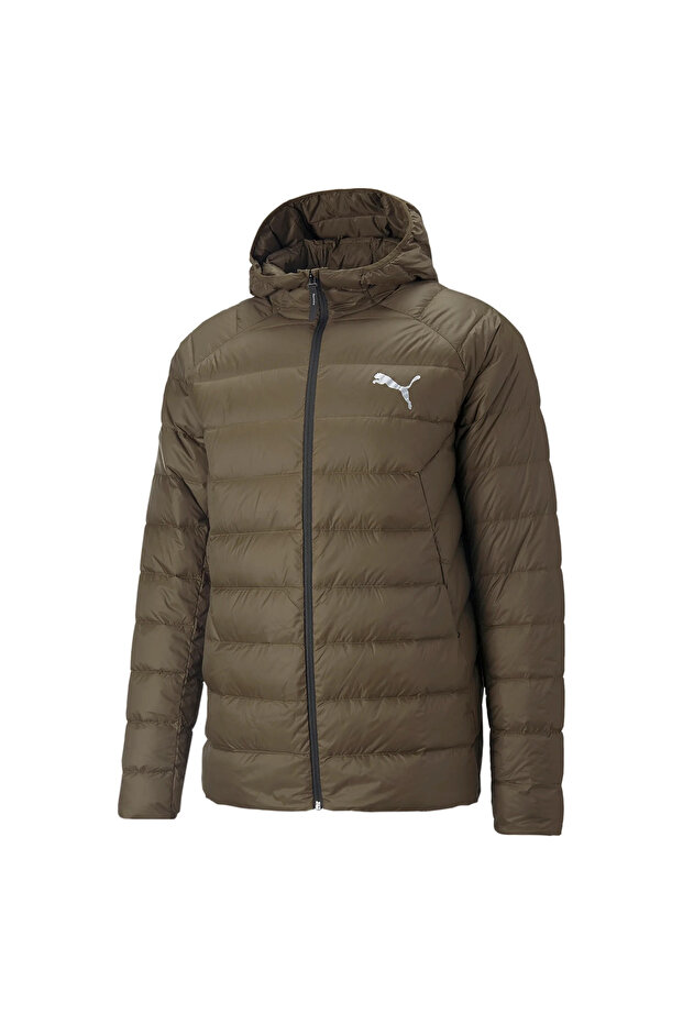 Packlite Hooded Down Erkek Yeşil Günlük Stil Mont 84935562 - 5