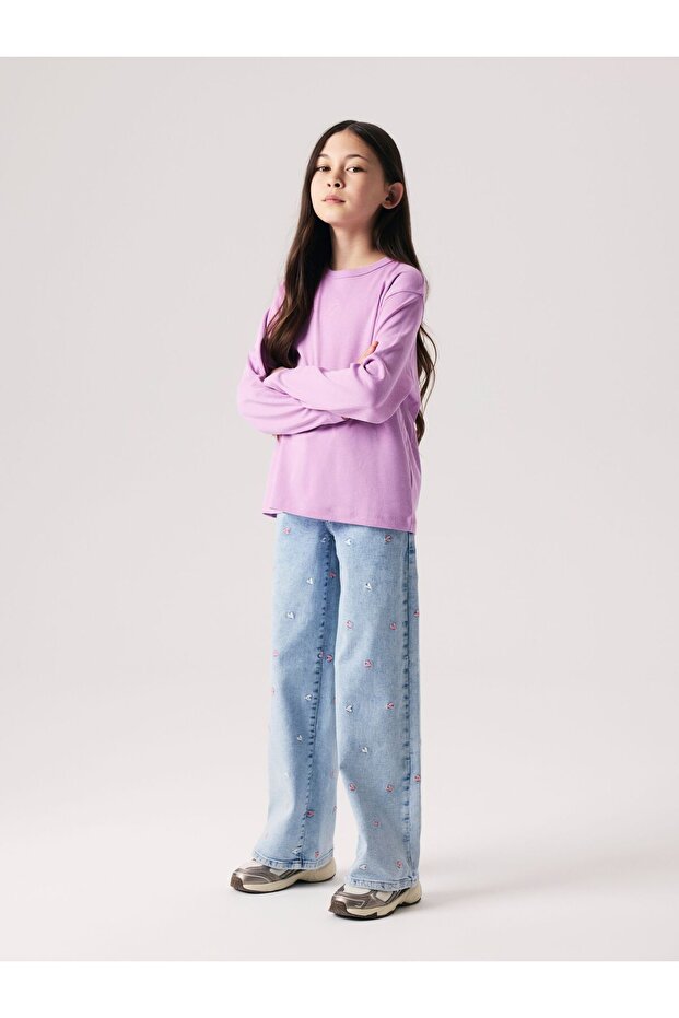 Jeans Wide Leg - 6