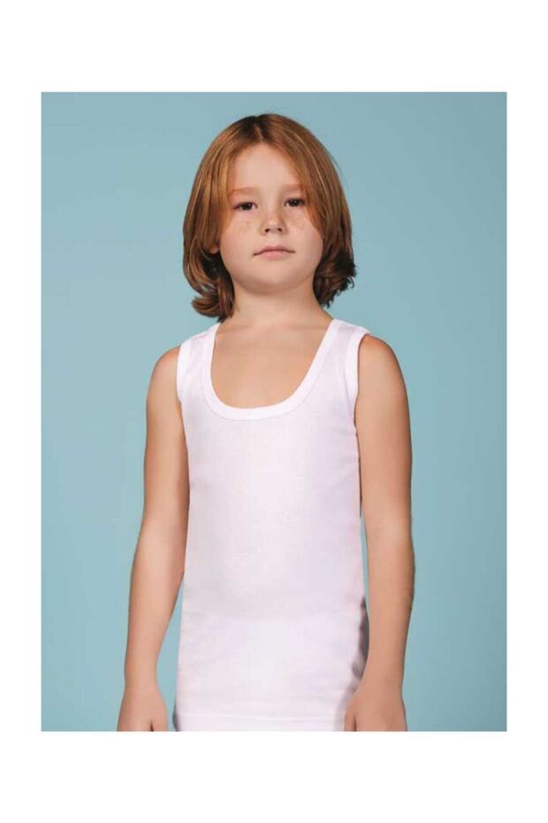1501 - 6 Pieces of Boys' Underwear-White-1 Year Old