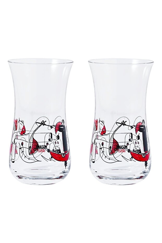 Erkenci Rakı Glass Thin-Waisted Set of 2