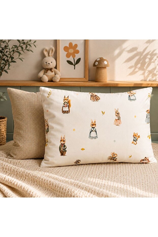 100% Cotton 2-Piece Pillow Case Baby & Kids 35X45 cm