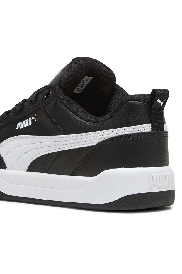 395084 Park Lifestyle Unisex Spor Ayakkabı SİYAH-BEYAZ - 6