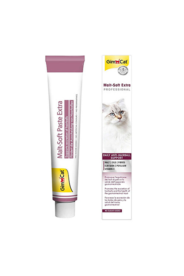 Gimcat Malt Soft Extra Tüy Yumağı Önleyici Kedi Macunu 100 Gr