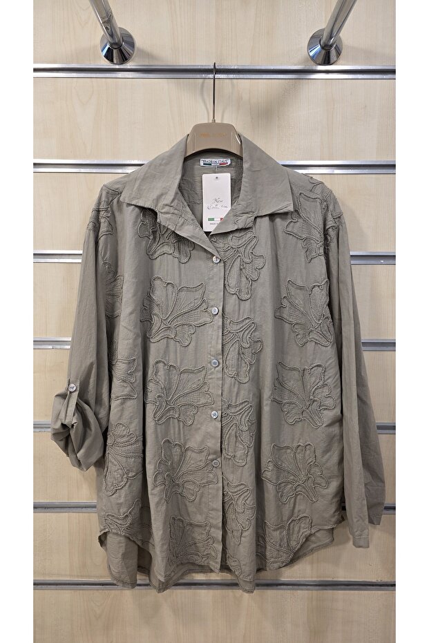 Italian Cotton Shirt Wide Cut