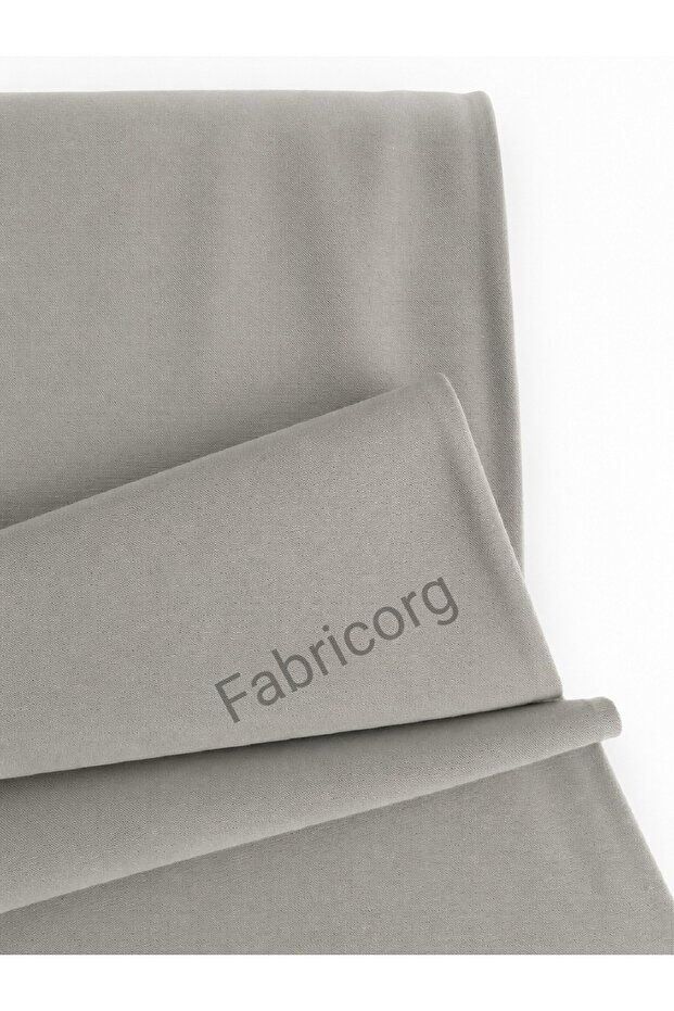 Duck Cloth Punch Linen Fabric Light Gray (100X180 CM)