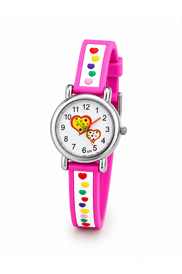 Children's Wristwatch Heart-patterned-12001