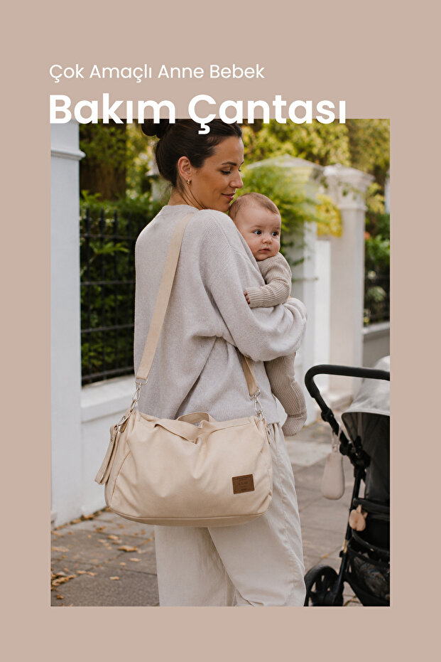 Multi-Purpose Organizer Bag -cream-