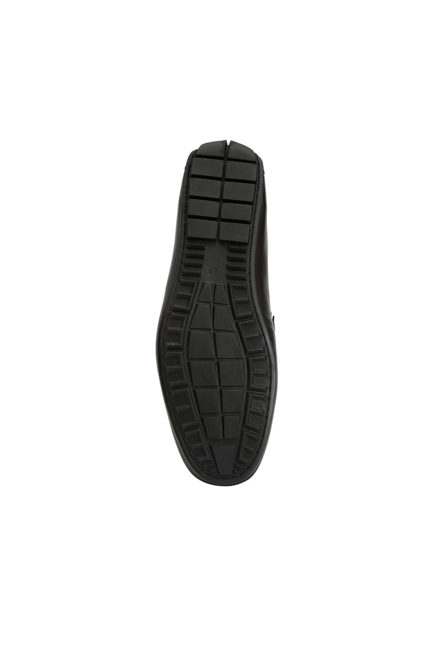 Siyah Erkek Deri Loafer - 5