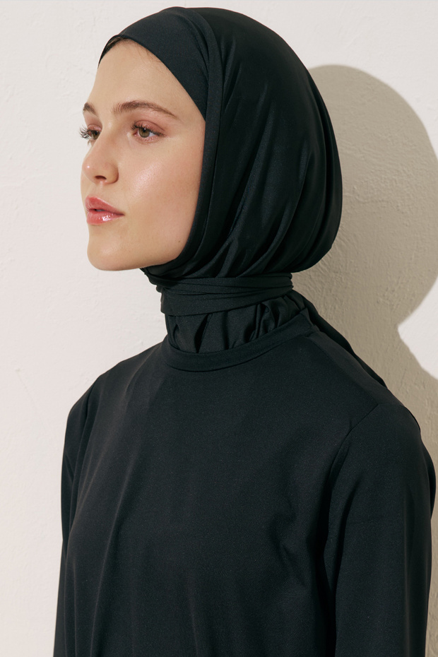 TESETTÜR ملابس السباحة العظم الأسود