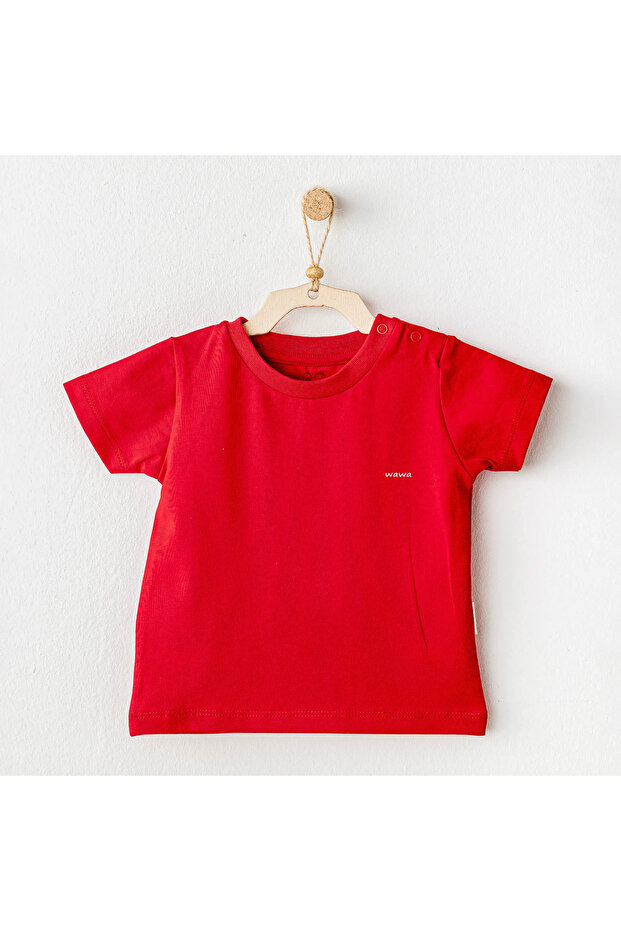 Andy Wawa T-Shirt Casual Red
