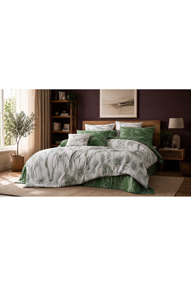 Lara Ranforce 100% Cotton Double Duvet Cover Set
