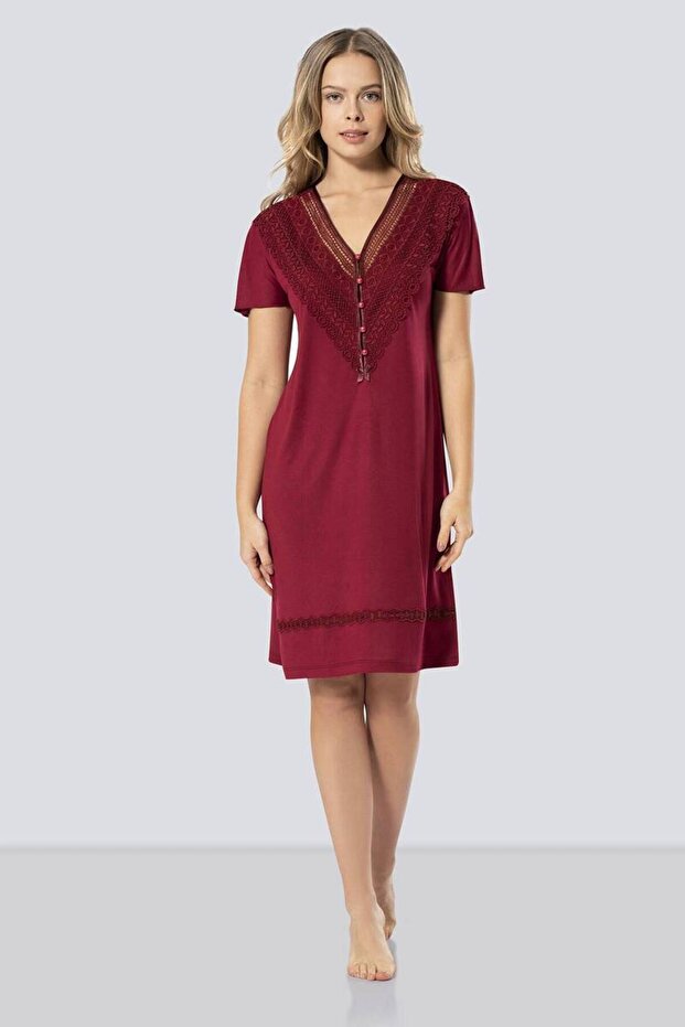 Women's V-Neck Nightgown