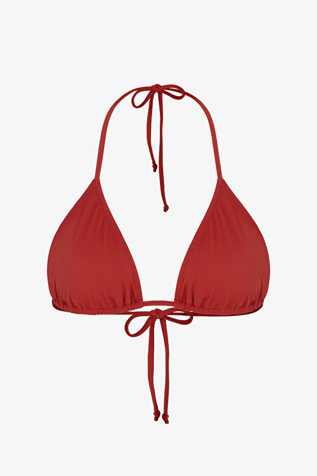 Cinnamon Triangle Bikini Top - 6