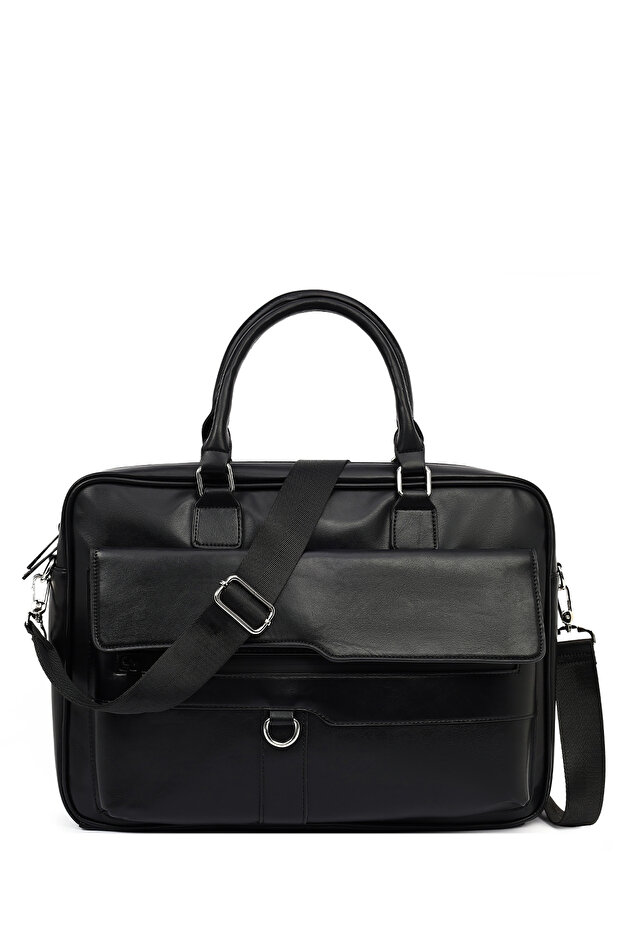 Men's Black Briefcase 25Wbd301818