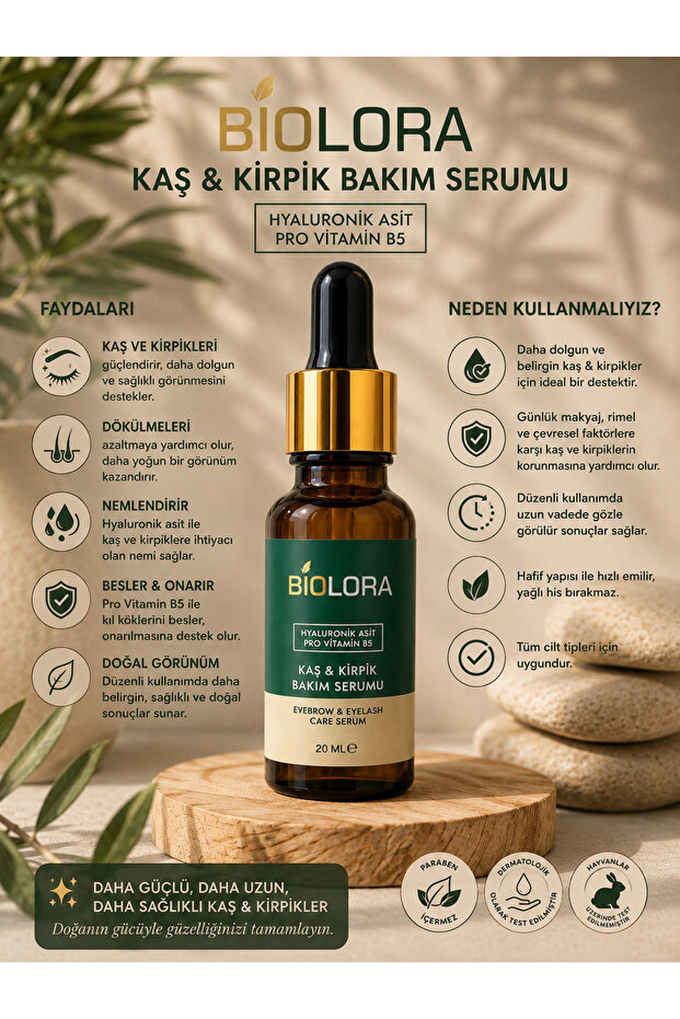 Eyebrow & Lash Care Serum 20ml.