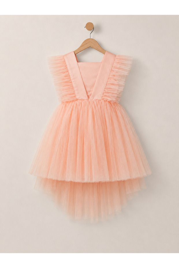 Tulle Party Prom Graduation Powder Girl's Dress Wednesday Style