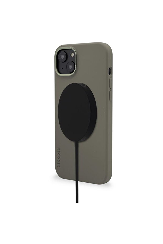 Husă de silicon pentru spate, olive - iPhone 14 Plus - 2