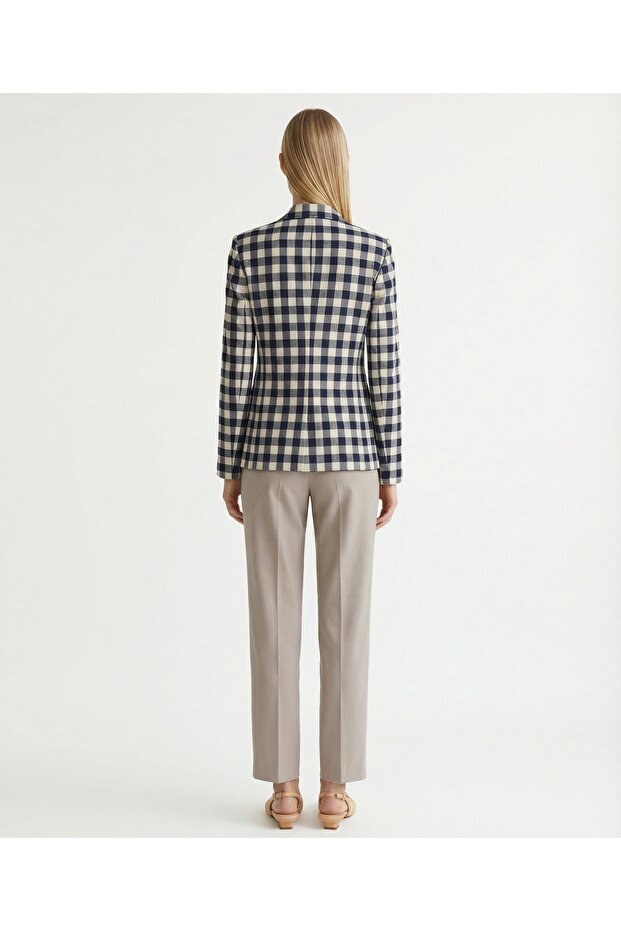 Regular Jacket Collar Long Sleeve Jacket - 4