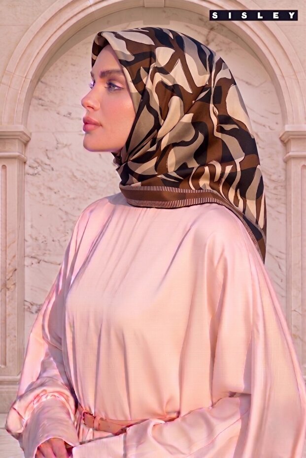 وشاح حرير ساتان-2035-90*90