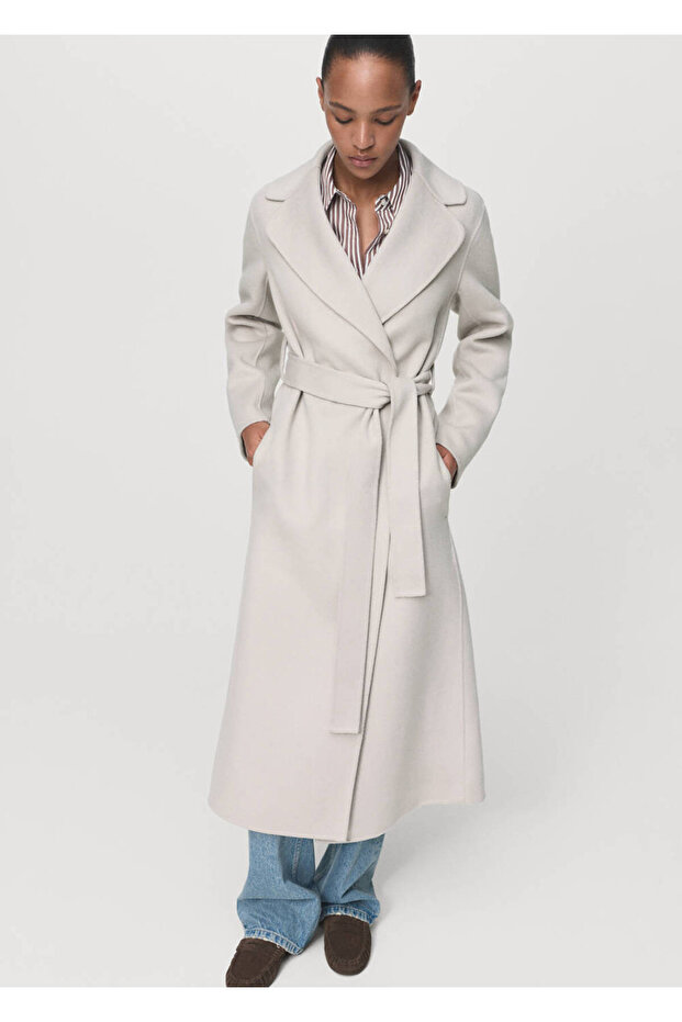 Handmade Wool Belted Coat