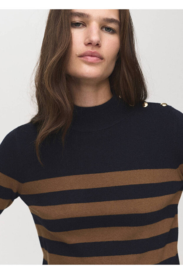 Perkins Collar Button Sweater - 6