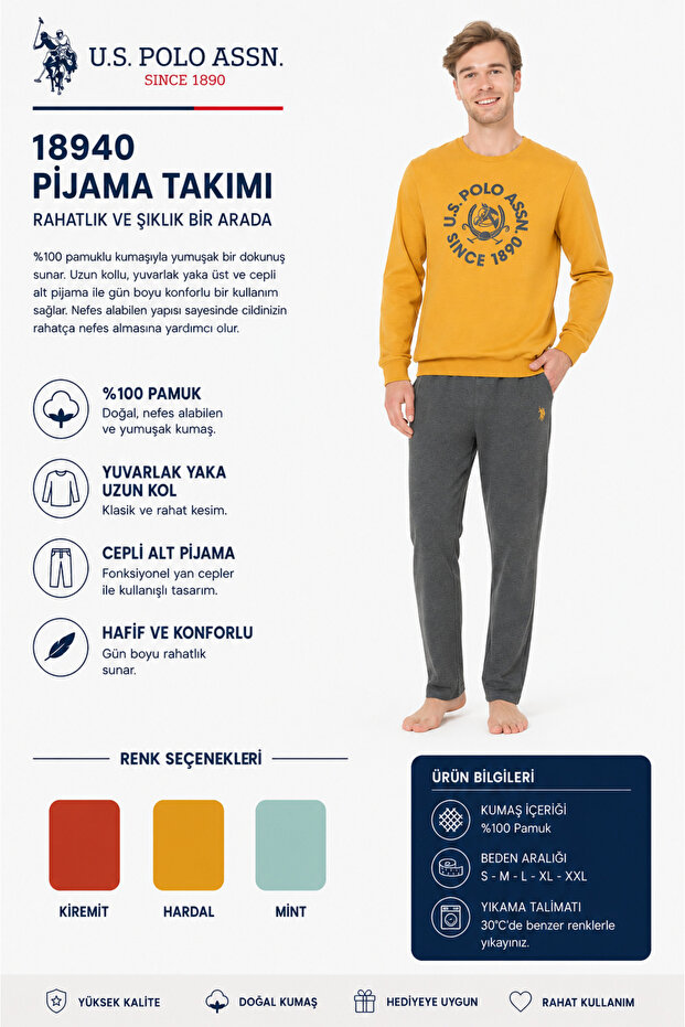 Men's Pajama Set 50318595-Vr031