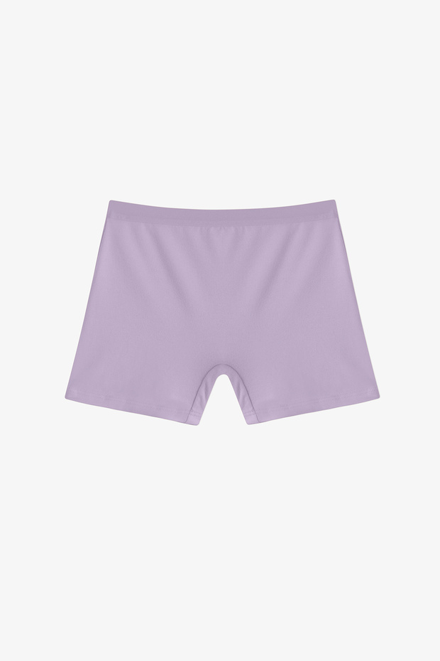 Kız Çocuk Basic 2li Çok Renkli Uzun Boxer - 2