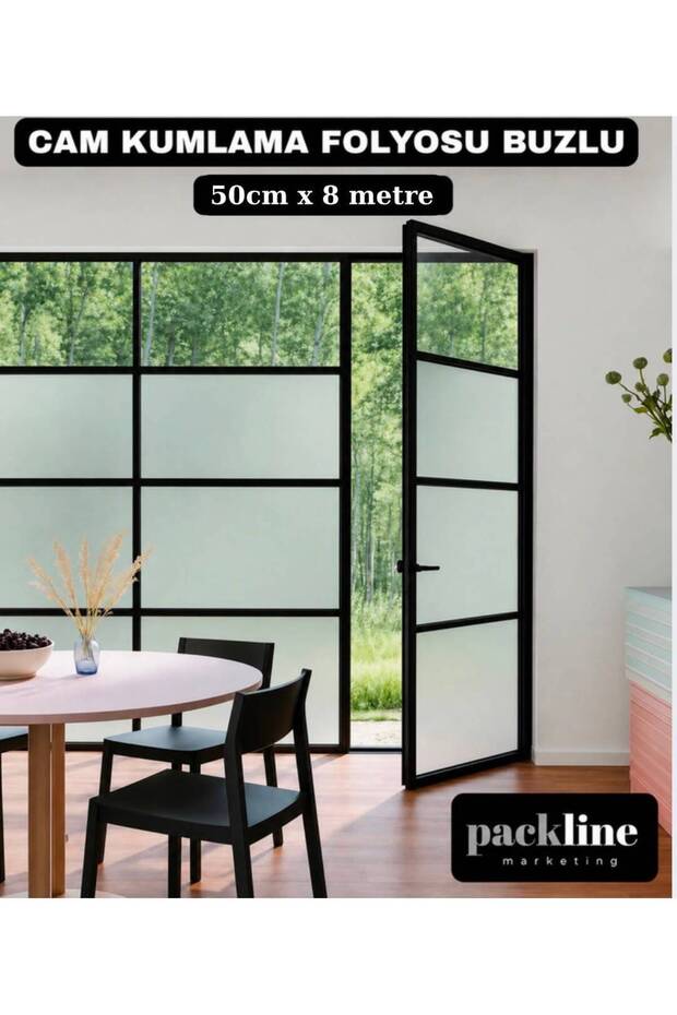 Glass Sandblasting Foil Frosted Glass Film 50cm X 8Meters