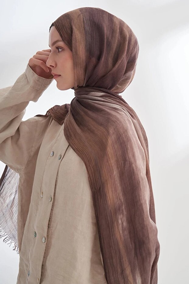 Organic Touch Blend Pattern Shawl
