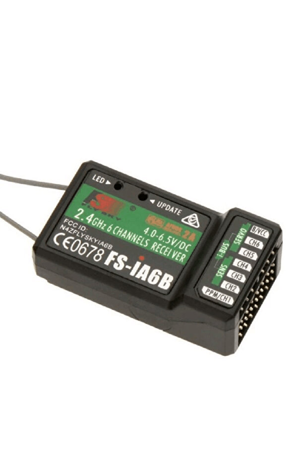 FS-IA6B Flysky Fs-IA6B Receiver 2.4G 6 Channel Dual Return PPM Output IBUS Function Suitable Models