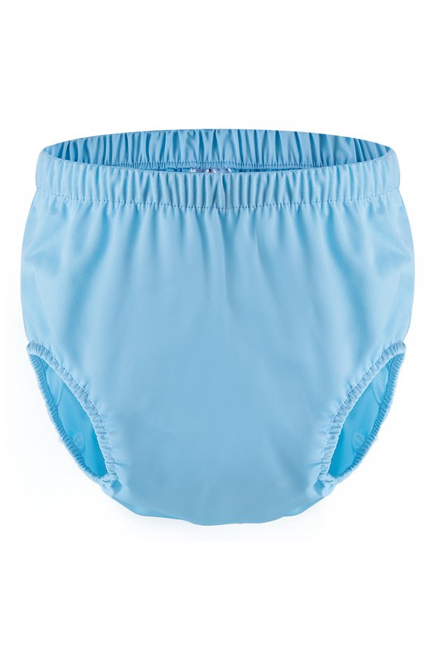 XXL Blue Waterproof Diaper for Adults Washable Reusable Diaper Care Pants Leak-proof Pants Swimming