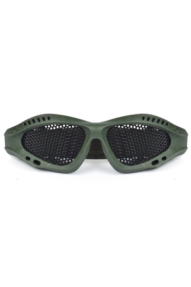 Army Green Outdoor Goggles Mesh Safety Goggles Anti Strong Light Glasses Protection Safety Hiking Gl