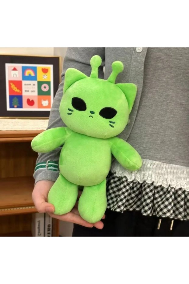 30cm A Cute Alien Cat Plush Toy Super Soft Plushie Dolls Kawaii Stuffed Animal Pillow Home Decor Cou