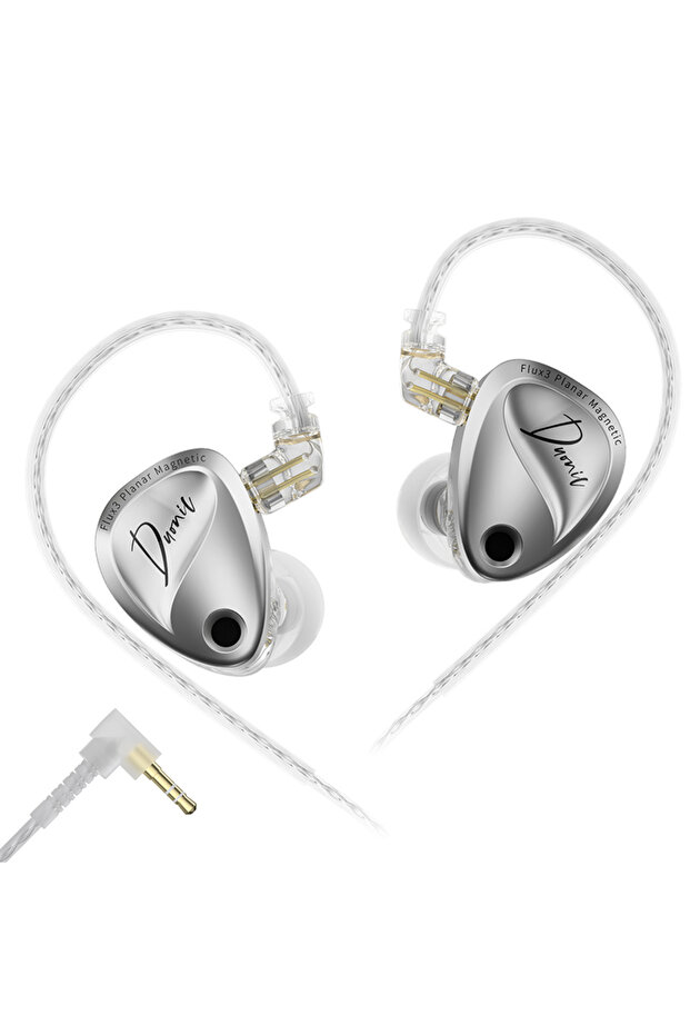 Duonic 3.5 NOMIC KZ Duonic HIFI IEMs Triple-Magnetic Planar Driver 4-Tuning Wired Earphones with HD
