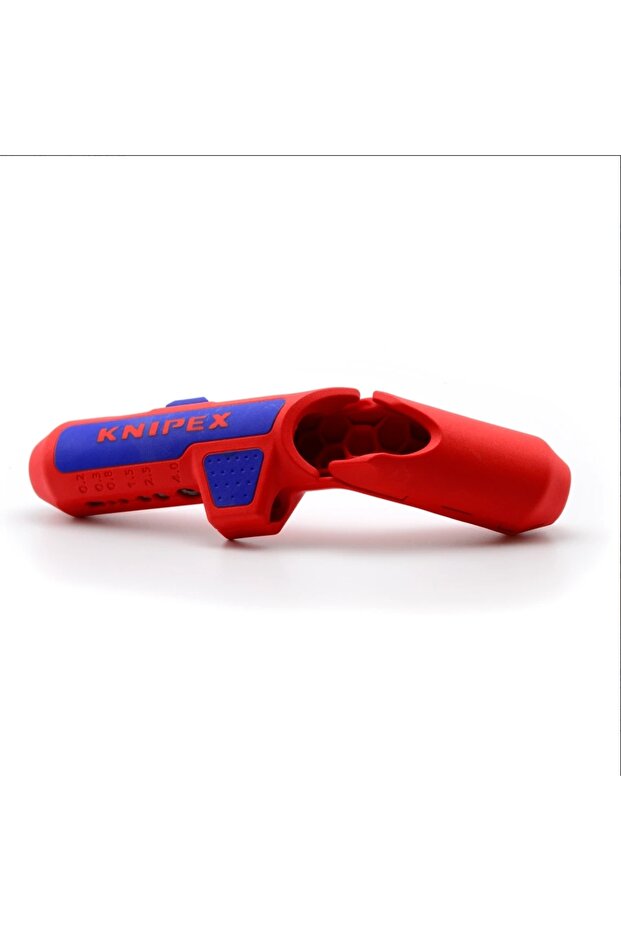 أداة تعرية الأسلاك العالمية KNIPEX ErgoStrip للمستخدمين الذين يستخدمون اليد اليمنى، 135 مم - 16 95 01 SB