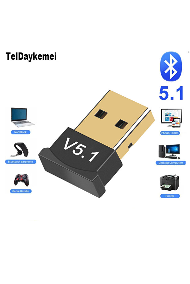بلوتوث 5.1 محول بلوتوث 5.1 USB جهاز إرسال واستقبال صوت بلوتوث دونجل بلوتوث لاسلكي