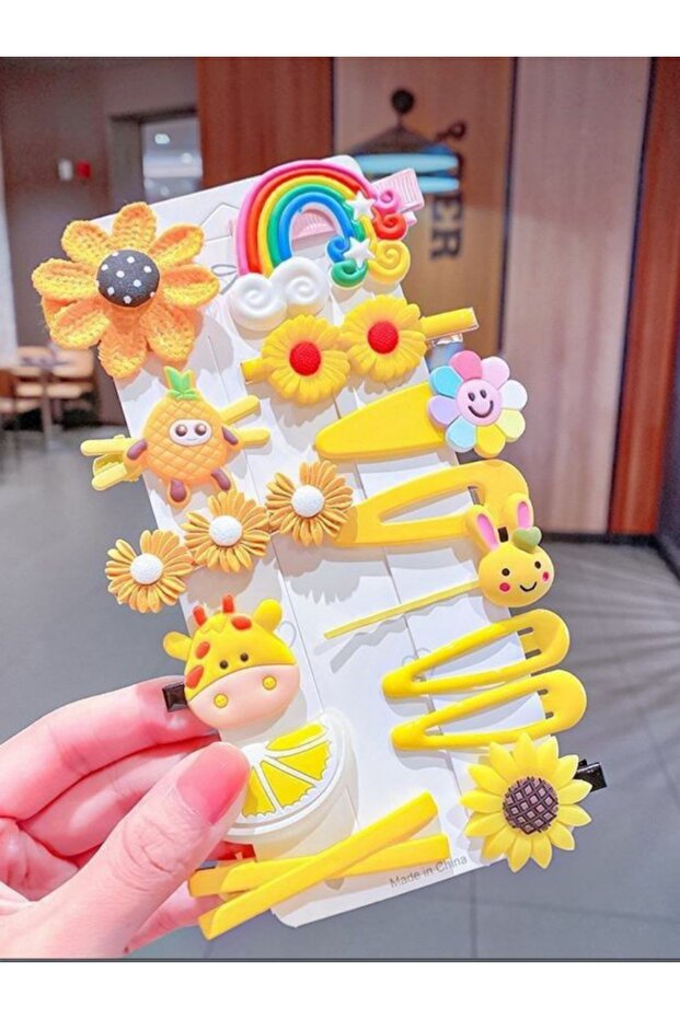 Children's Baby Buckle Set Yellow
