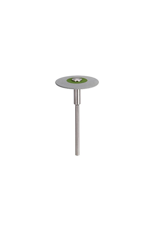 1PC grey Dental Diamond Polish Wheels HP 26mm for Zirconia Porcelain PFM Emaxs Dentistry Tools