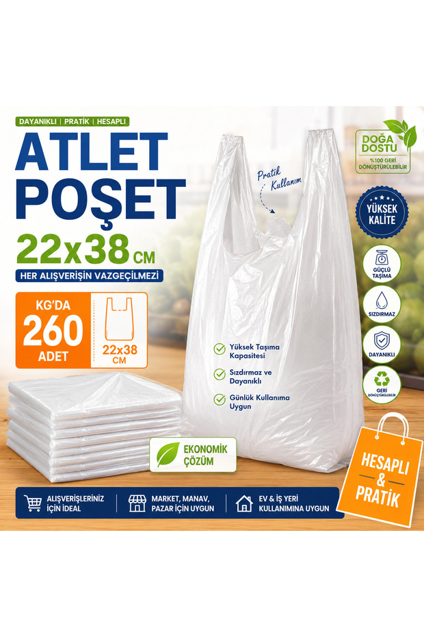 Original Hışır Athlete Bag Small Size 22*38 1 kg