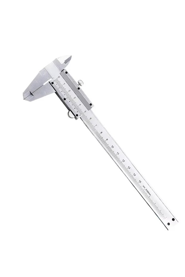 150 mm Professional Industrial Vernier Caliper Carbon Steel Precision Measurement Four Use Precision