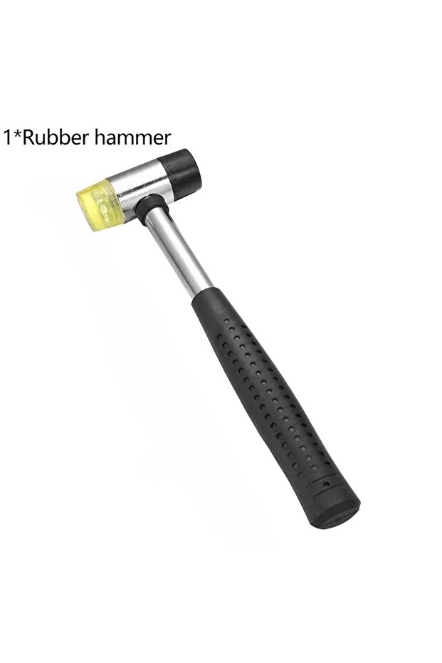 1 PC Rubber hammer Hammering and Rotary Ring Sizer Adjuster - Handheld Ring Stretcher Expander Tool
